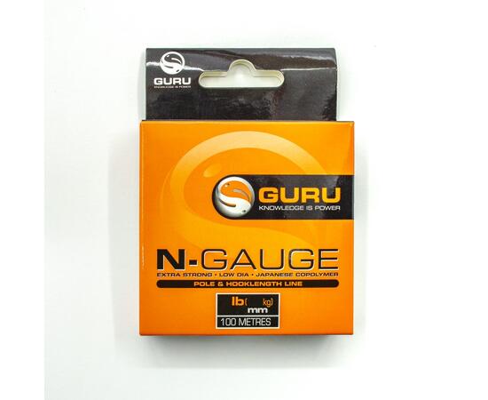 Леска Guru N-Gauge 0,13мм 100м, фото , изображение 4