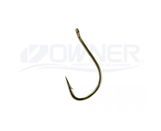 Крючок OWNER Pin Hook gold №4 7шт, фото , изображение 3