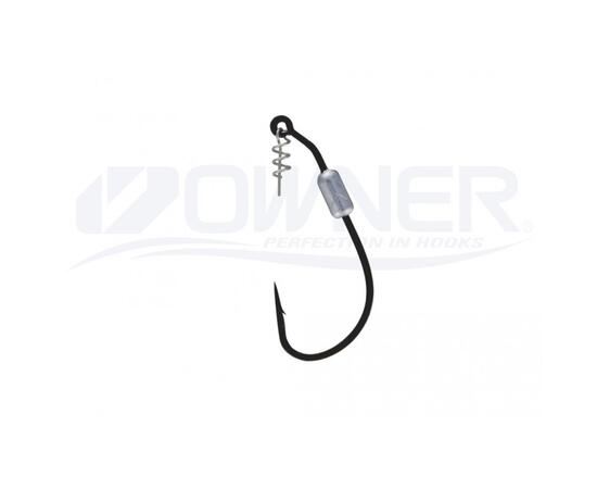 Крючок OWNER Weighted Twist Lock BC №5/0 3шт, фото , изображение 2