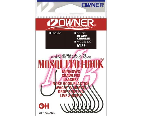 Крючок OWNER Mosquito Hook red №8 11шт, фото 