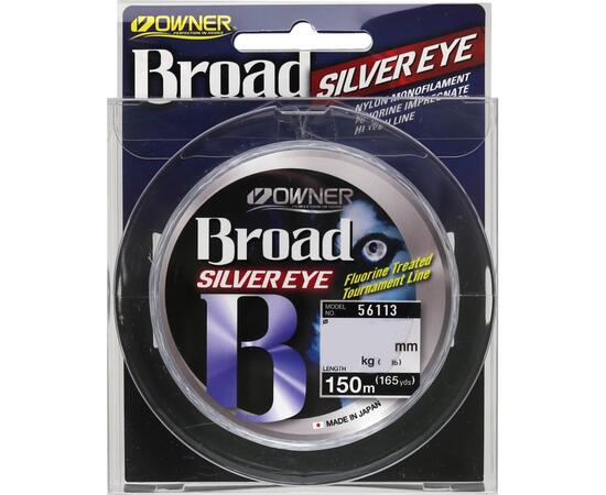 Леска OWNER Broad Silver Eye 150м 0,14мм 2,2 кг, фото 