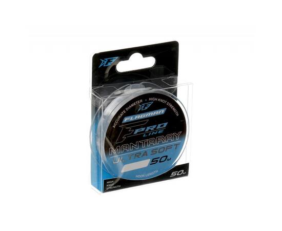 Леска FLAGMAN Mantaray Ultra Soft 50м 0,16мм, фото , изображение 2