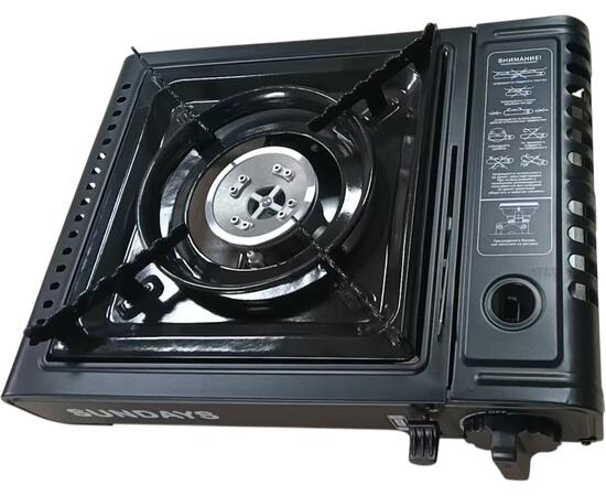 Плита туристическая Sundays ZD6800(CE)-D (черный), фото , изображение 2