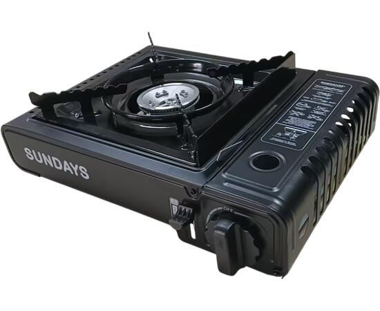 Плита туристическая Sundays ZD6800(CE)-S (черный), фото , изображение 2
