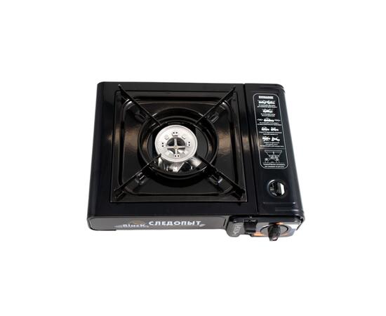 Плита настольная газовая Следопыт Black PF-GST-N10 с переходником, фото , изображение 14