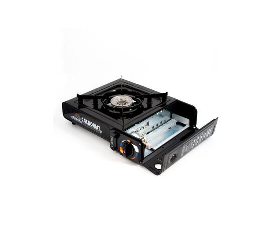 Плита настольная газовая Следопыт Black PF-GST-N10 с переходником, фото , изображение 16