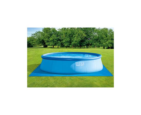 28048 Наземное подстилка 4,72м для бассейнов Intex Pool Ground Cloth, фото , изображение 8