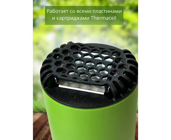Фумигатор от комаров Thermacell Halo Mini Repeller Green противомоскитный прибор (зеленый), Цвет: зеленый, фото , изображение 5