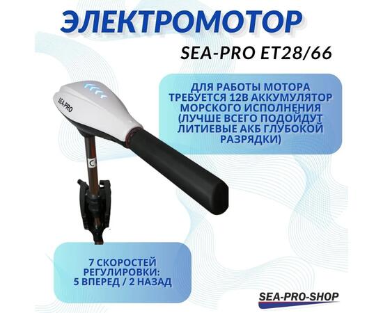 Электромотор транцевый Sea-Pro ET28/66, фото , изображение 2