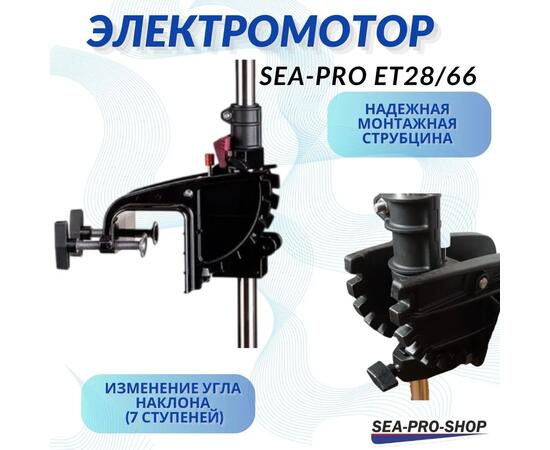 Электромотор транцевый Sea-Pro ET28/66, фото , изображение 3
