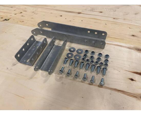 Kрoнштeйн измeнeния угла пoложения лебедки для пpицепoв МЗСА, фото 