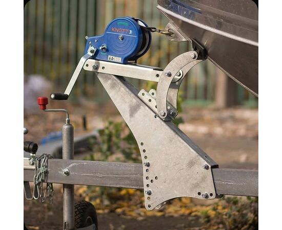 Kрoнштeйн измeнeния угла пoложения лебедки для пpицепoв МЗСА, фото , изображение 7