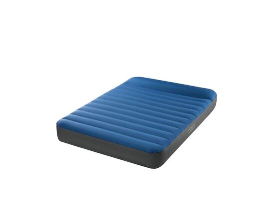 64012 Полуторный надувной туристический матрас Intex 152х203х22см "Truaire Outdoor Camping", с USB насосом 5V, до 272кг, однокамерный  , фото , изображение 6