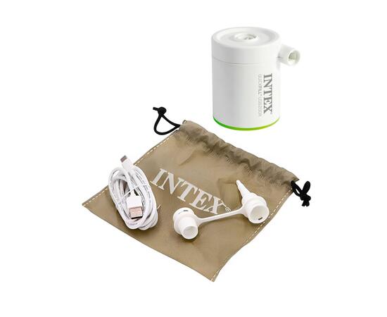 66637 Насос электрический перезаряжаемый Intex Quick Fill USB, (200л/мин), фото , изображение 14
