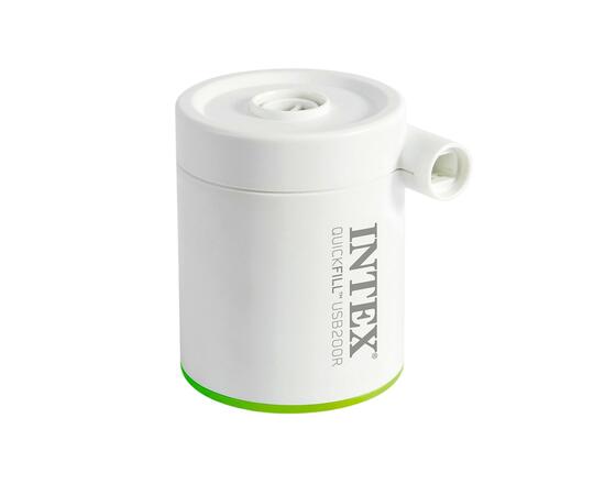 66637 Насос электрический перезаряжаемый Intex Quick Fill USB, (200л/мин), фото , изображение 9