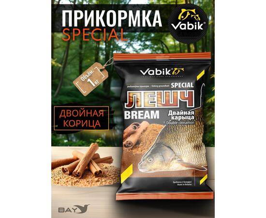 Прикормка Vabik SPECIAL Лещ Двойная Корица 1кг, фото 