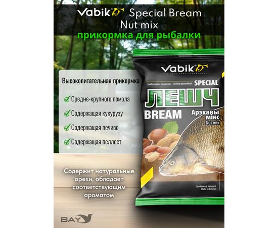 Прикормка Vabik SPECIAL Лещ Ореховый микс 1кг, фото , изображение 2