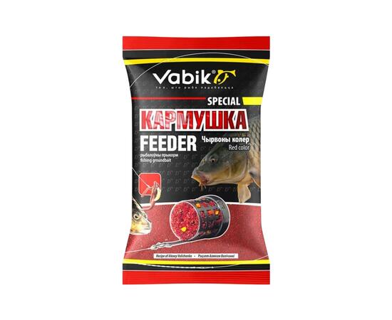 Прикормка Vabik SPECIAL Фидер Красный 1кг, фото , изображение 4