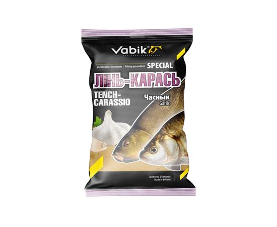 Прикормка Vabik SPECIAL Линь-карась Чеснок 1кг, фото , изображение 4