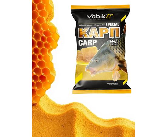 Прикормка Vabik SPECIAL Карп Мед 1кг, фото , изображение 6