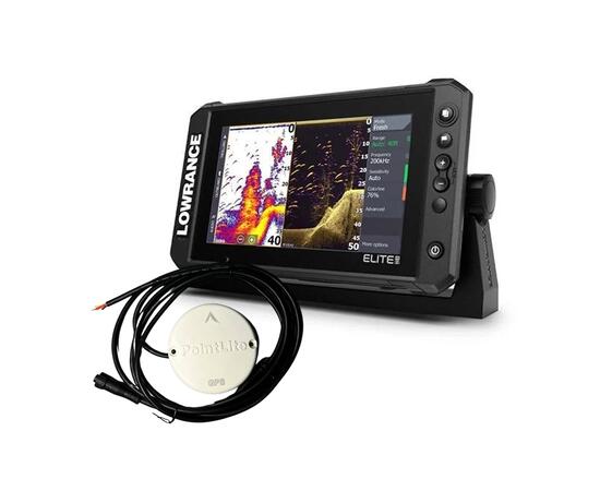 Комплект Lowrance Elite FS 9 с датчиком Active Imaging 3-in-1 RUS (ver 25.2) + Компас PointLite 360 WiFi, фото 