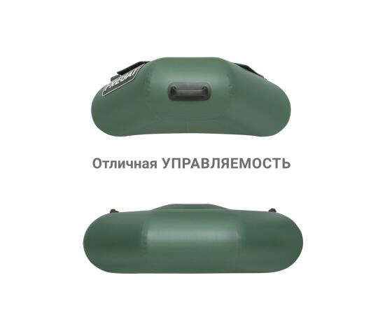 Надувная лодка Фрегат М-1 Оптима Лайт (200 см) с гребками Зеленый, фото , изображение 4