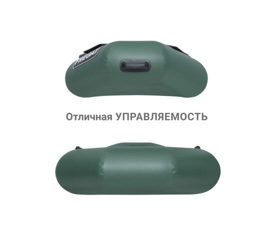 Надувная лодка Фрегат М-1 Оптима (200 см) с гребками Зеленый, фото , изображение 4