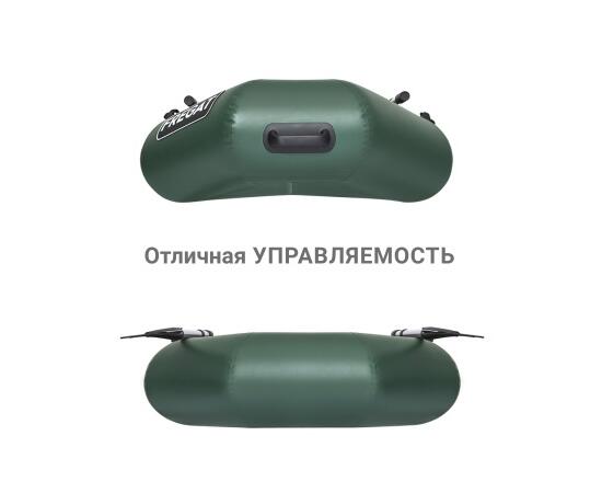 Надувная лодка Фрегат М-1 Оптима (200 см) Зеленый, фото , изображение 4