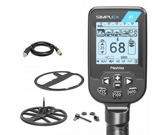 Металлоискатель Nokta Simplex BT, фото , изображение 4 Металлоискатель Nokta Simplex BT, фото , изображение 4