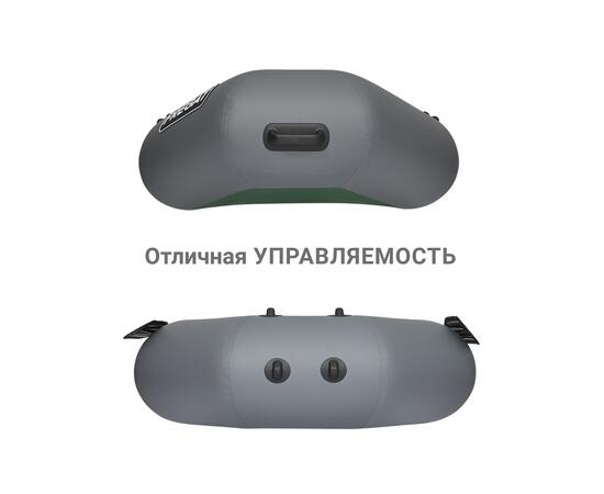 Надувная лодка Фрегат М-3 Оптима  (280 см) Серый, фото , изображение 4