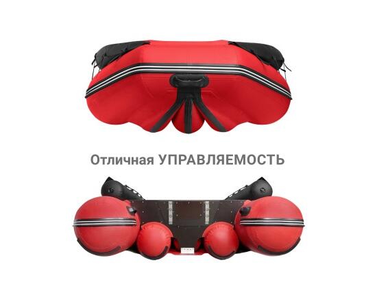 Надувная лодка Фрегат 470 FM Jet/L/S (ФМ Джет/Л/С) Красный, фото , изображение 4