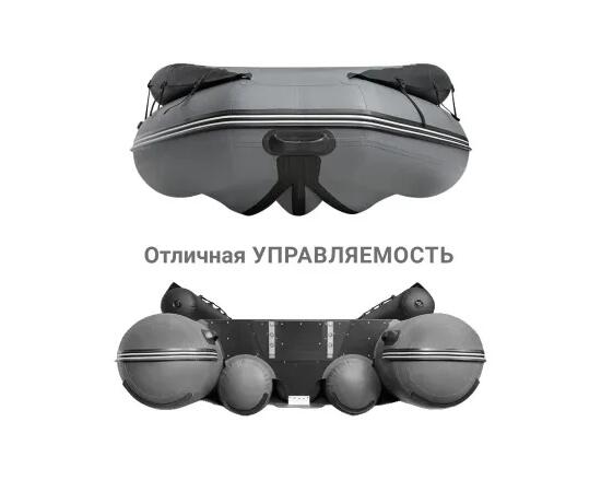 Надувная лодка Фрегат 470 FM Jet/L/S (ФМ Джет/Л/С) Серый, фото , изображение 4
