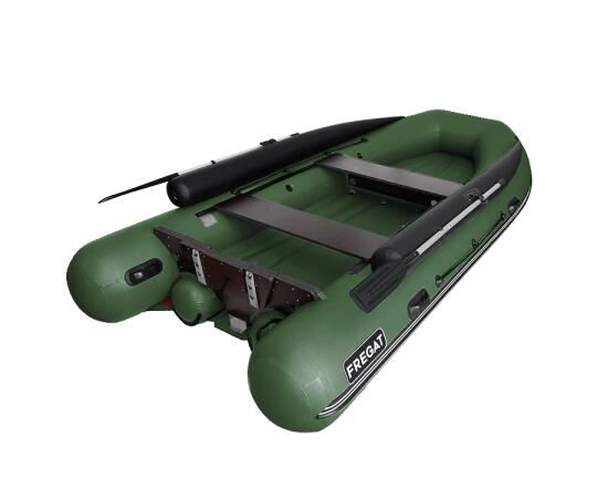 Надувная лодка Фрегат 390 FM Jet/L/S (ФМ Джет/Л/С) зеленый, фото  Надувная лодка Фрегат 390 FM Jet/L/S (ФМ Джет/Л/С) зеленый, фото
