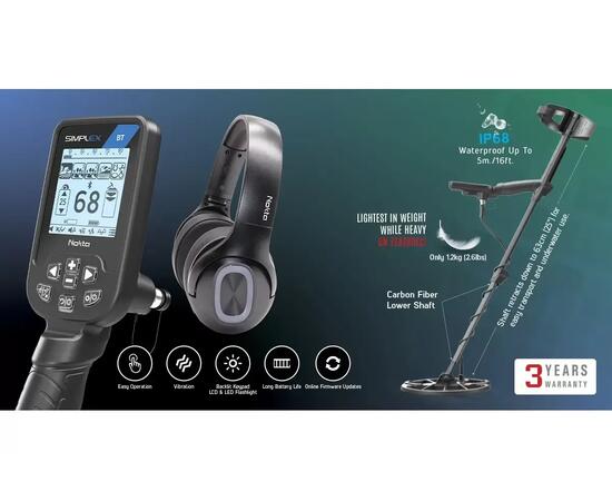 Металлоискатель Nokta Simplex BT, фото , изображение 10 Металлоискатель Nokta Simplex BT, фото , изображение 10