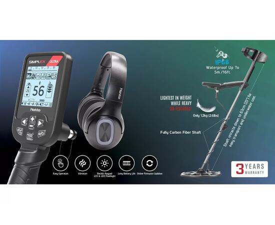 Металлоискатель Nokta Simplex Ultra, фото , изображение 6 Металлоискатель Nokta Simplex Ultra, фото , изображение 6