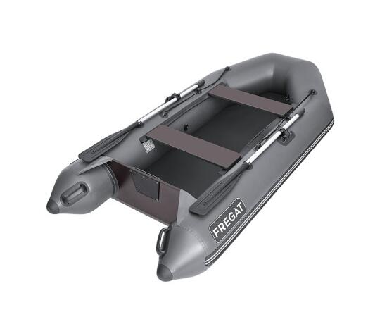Надувная лодка Фрегат 280 Е Серый+ слань-книга, фото  Надувная лодка Фрегат 280 Е Серый+ слань-книга, фото