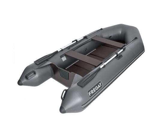 Надувная лодка Фрегат 320 ЕК с килем Серый, фото 