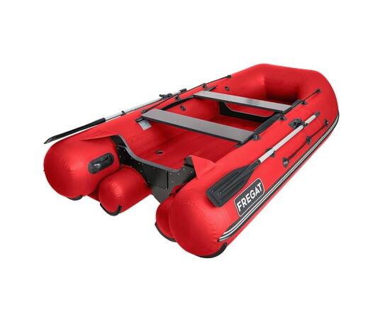 Надувная лодка Фрегат 370 FM Light (ФМ Лайт) Красный, фото 