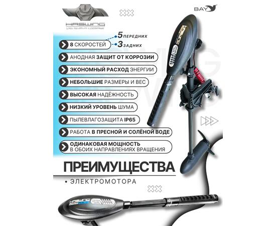 Электромотор лодочный Haswing Osapian 30, фото , изображение 8