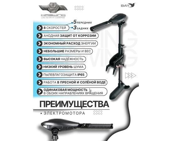 Электромотор лодочный Haswing Osapian 55, фото , изображение 7 Электромотор лодочный Haswing Osapian 55, фото , изображение 7