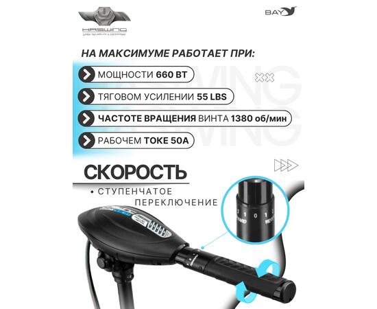 Электромотор лодочный Haswing Osapian 55, фото , изображение 6 Электромотор лодочный Haswing Osapian 55, фото , изображение 6