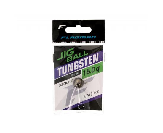 Грузило вольфрамовое FLAGMAN Tungsten Jig Head 16g (1шт.), фото , изображение 2