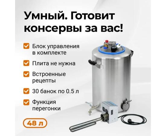 Электрический автоклав Wein 2, 48 л, фото 