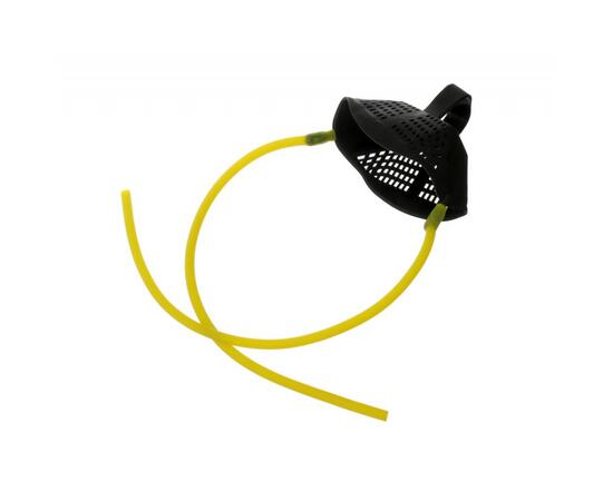 Запасная резина для рогатки FLAGMAN Medium Yellow Elastic With Pounch, фото 