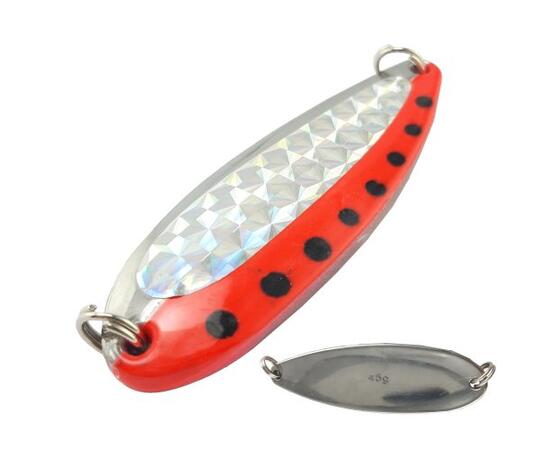 Блесна Nakazima Salmon Buster-EX 45 г HR, Цвет: HR, Вес блесны (г): 45, фото 