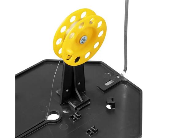 Набор жерлиц ТОНАР оснащенная на подставке ЖЗО-02М (d-185мм.катушка d-85мм) (10шт), фото , изображение 2