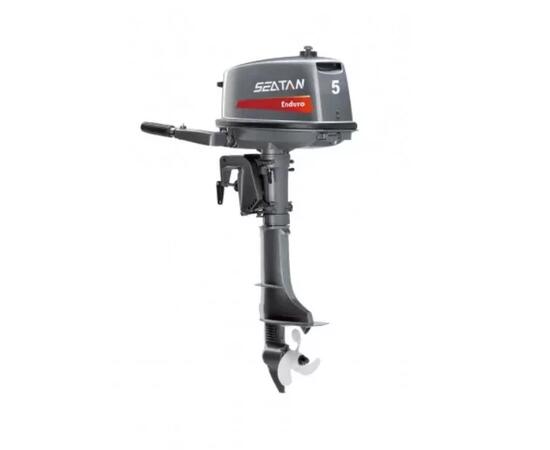 Лодочный мотор SEATAN T5BMS PRO (аналог 6л. с.) с баком 12 л, фото , изображение 2