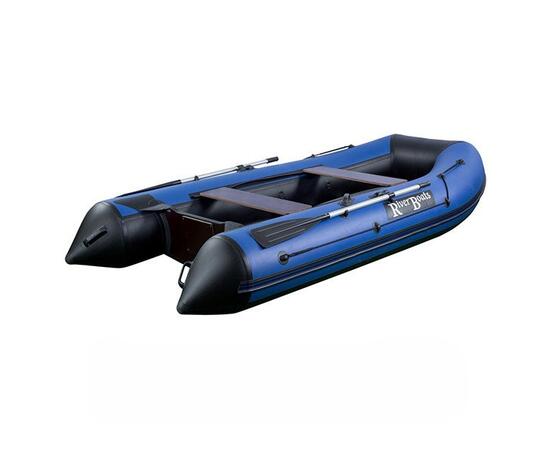 Надувная лодка RiverBoats RB 390, Расцветка: серый/черный, фото , изображение 5 Надувная лодка RiverBoats RB 390, Расцветка: серый/черный, фото , изображение 5