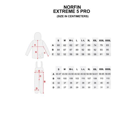 Костюм зимний Norfin EXTREME 5 PRO, размер S, Размер: S, фото , изображение 14