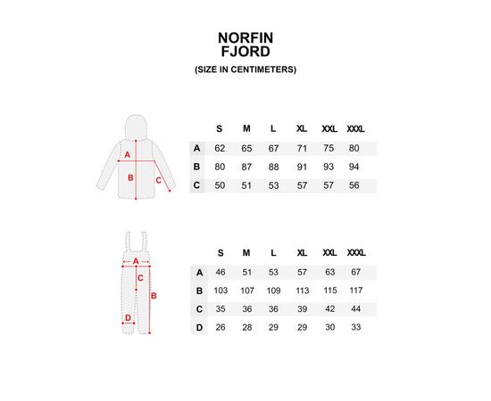 Костюм зимний Norfin FJORD, размер S, Размер: S, фото , изображение 23